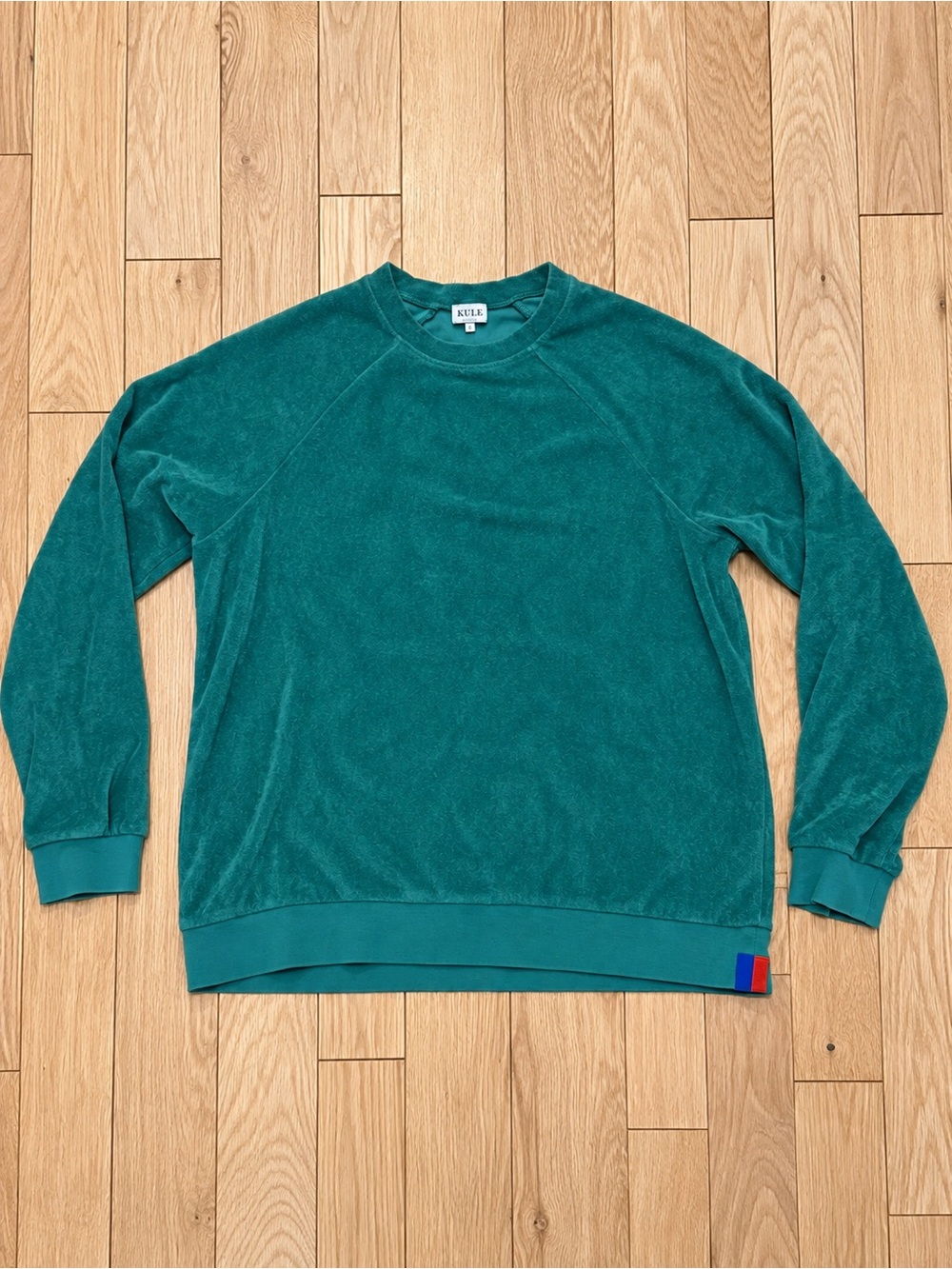 Kule women’s green Crewneck Terry Sweatshirt